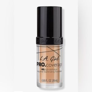 L.A. Girl PRO Coverage HD Long Wear Illuminating Foundation GLM 643 - Porcelain